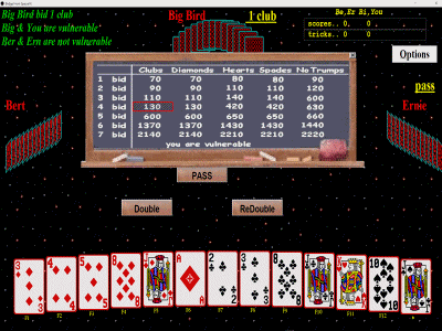 Click to view BRIDGE Card Game From Special K 4.10 screenshot